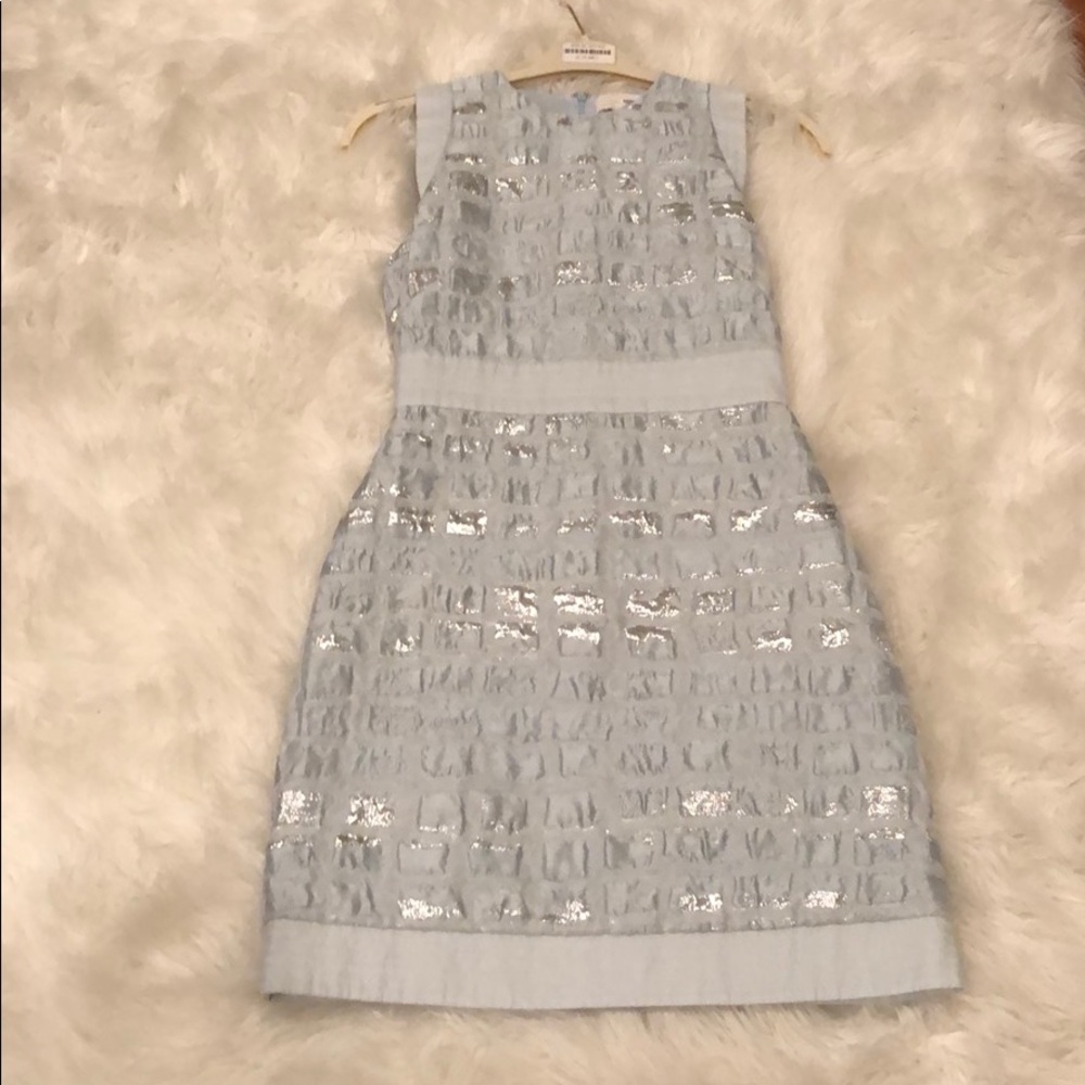 Blue and Silver Genny Dress